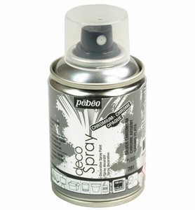 Pebeo acryl Deco Spray 781 Silver Chromium opaque