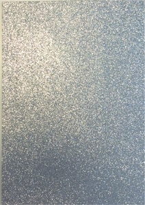 EVA Foam glitter sheets H&C12315-1531 Silver A4/1 vel