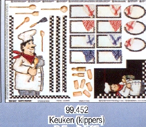 Soft papier Keuken kippers special OP=OP