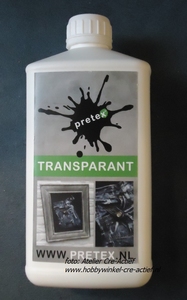 xPretex Transparant 1 liter