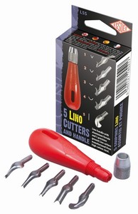 Essdee 340801/4020 Lino cutters & handle styles 1-5