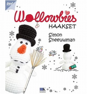 Haakpakket Wollowbies 7900/0005 Simon Sneeuwpop
