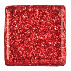 Rico Design 7060.485 Softglas glitter Glasmozaiek Rot