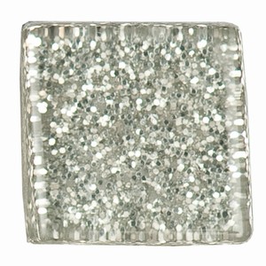 Rico Design 7060.465 Softglas glitter Glasmozaiek Zilver
