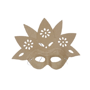 Decopatch AC782O papier mache masker:  Flower