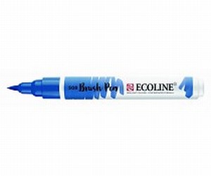 Talens Ecoline Brush pen 508 Pruisischblauw