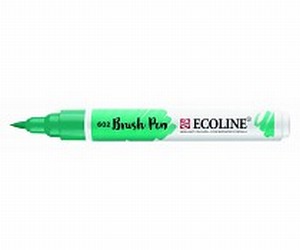 Talens Ecoline Brush pen 602 Donkergroen