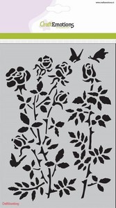 Mask Stencil A5 CE185070/1235 Botanical rose garden