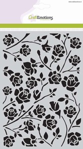 Mask Stencil A5 CE185070/1010 Botanical roses