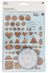 Rico Design Paper Poetry 99000.63.01 Quilling Board