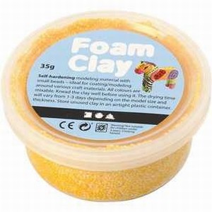 Foam Clay Creotime78924 Donker Geel/Oranje
