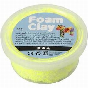 Foam Clay Creotime78929 Neon Geel