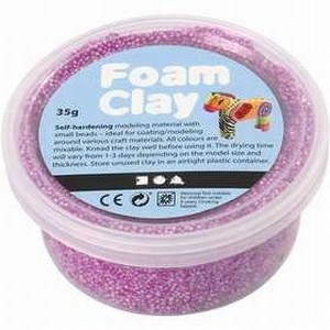 Foam Clay Creotime78925 Neon Paars
