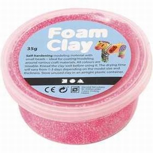 Foam Clay Creotime78926 Neon Roze
