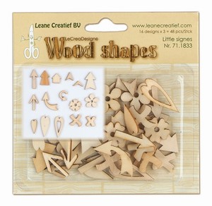 Licrea Wood Shapes 71.1833 Little signs
