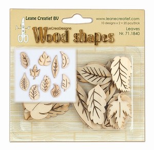 Licrea Wood Shapes 71.1840 Leaves