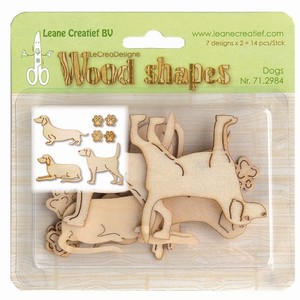 Licrea Wood Shapes 71.2984 Dogs