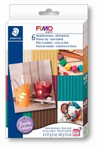 Fimo Soft set 8023-07 colour pack Earth Colours*