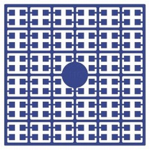 Pixelmatje 110 donker korenbloemblauw