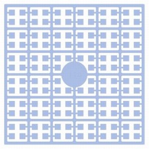 Pixelmatje 114 heel licht babyblauw