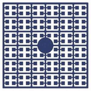Pixelmatje 151 marineblauw