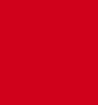 Tri-chem glasverf Jeweltone 0144 Red/ Rood