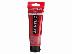 Amsterdam  standard acrylverf 120ml;318 Karmijn rood