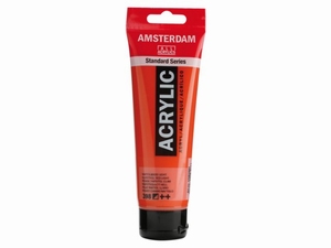 Amsterdam  standard acrylverf 120ml;398 Naftolrood licht