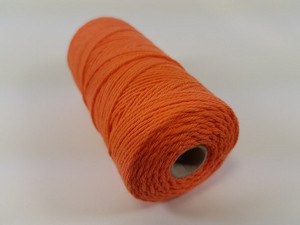Macrame touw 1,5mm/110meter 890030/1605 Oranje