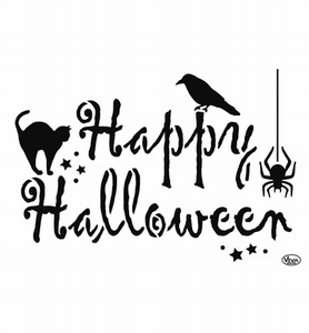 VIVA Decor 9002.738.00 Universeel stencil Happy Halloween