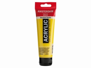 Amsterdam  standard acrylverf 120ml;272 Transp.geel mid.