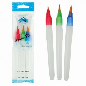 R&L AQFLO-100 Aqua-Flo waterbrush penselen
