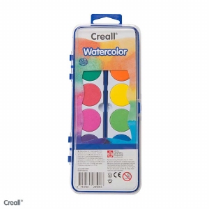 Creall Watercolor verfdoos 12 napjes + penseel 28500-160747