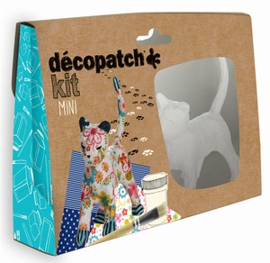 Decopatch pakket Mini KIT012C Poes ca.11cm