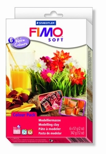 xFimo Soft Colour Pack 8023-03 6 warme kleuren