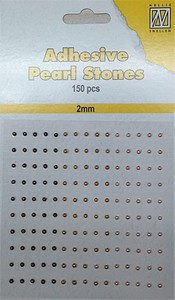 Nellie's Adhesive Pearl Stones 2mm APS206 Lila