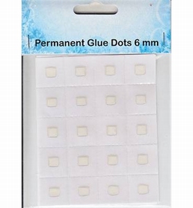 Nellie's Choice 11.03.11.017 Permanent Glue Dots 6mm