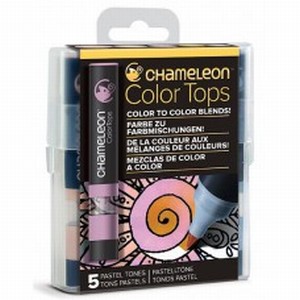 Chameleon 5 Color Tops CT4501 Pastel colors