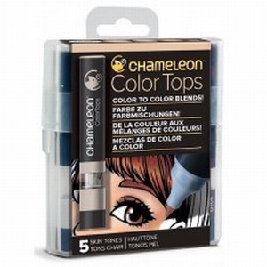 Chameleon 5 Color Tops CT4510 Skin colors