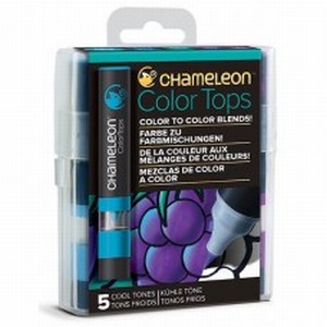 Chameleon 5 Color Tops CT4504 Cool colors