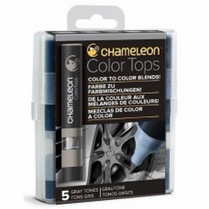 Chameleon 5 Color Tops CT4509 Grey colors