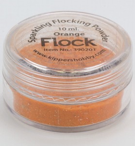 Flocking Powder Flock 390201 Sparkling Orange