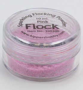 Flocking Powder Flock 390200 Sparkling Pink