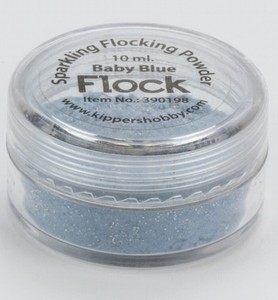 Flocking Powder Flock 390198 Sparkling Baby Blue