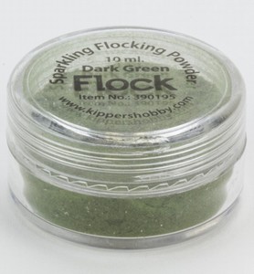 Flocking Powder Flock 390195 Sparkling Dark Green