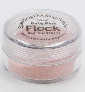 Flocking Powder Flock 390193 Sparkling Baby Pink