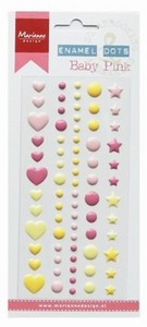 Marianne Design Enamel dots PL4512 Baby Pink