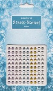 Nellie's Choice Adhesive Strass Stones 4mm 142010/2005