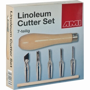 AMI 445794 Linoleum Cutter Set 7-delig