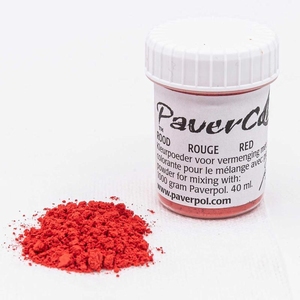 Pavercolor pigmentpoeder CLOR009 Rood